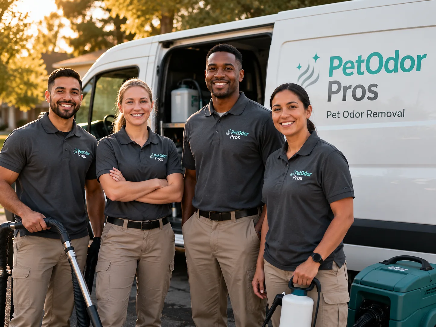 Pet Odor Removal team serving Pettigrew, AR